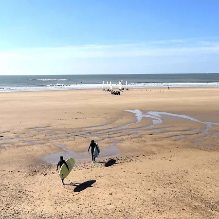 Appartement Appartement spacieux 1er étage avec balcon, vue mer, double garage à Saint-Gilles-Croix-de-Vie - FR-1-224-775 *